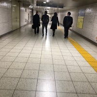 Photo taken at Mita Line Hibiya Station (I08) by 椿 三. on 11/30/2023