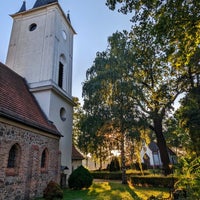 Photo taken at Dorfkirche Stralau by Maurice on 9/10/2023