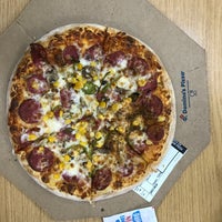 Photo taken at Domino&amp;#39;s Pizza by Burhan K. on 4/20/2018