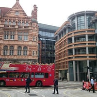 Photo taken at Ludgate Circus by ruX . on 8/25/2015