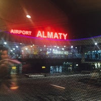 Photo taken at Almaty International Airport (ALA) by Dmitry N. on 11/26/2016