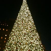 Photo taken at Union Square Christmas Tree by Jenny S. on 12/24/2012