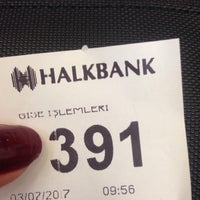 Photo taken at Halkbank by Gökçenur K. on 7/3/2017