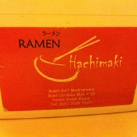 Photo taken at Ramen Hachimaki by Maya S. on 7/1/2012