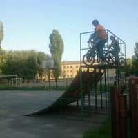 Photo taken at Skate park by Александр Ц. on 6/19/2012