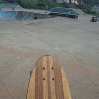 Photo taken at Céu Skate Park by Vitor D. on 3/9/2016