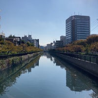 Photo taken at 大横橋 by (´-ω-`) on 10/28/2023