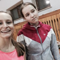 Photo taken at Теннисный корт ЧГУ by Anya G. on 3/30/2016