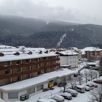 Foto tirada no(a) Corona Dolomites Hotel Andalo por Riccardo P. em 2/21/2013