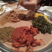 Photo taken at Lalibela Ethiopian Restaurant by Marques S. on 8/2/2013