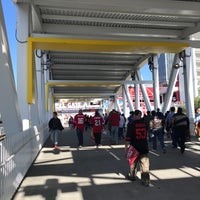 Photo taken at Levi&amp;#39;s Stadium Fan Walk by Mike G. on 9/21/2017