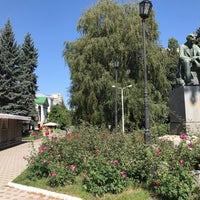 Photo taken at Памятник Ивану Никитину by Konstantin M. on 8/22/2019