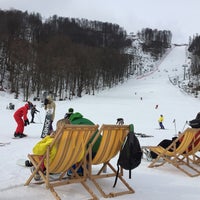 Горнолыжный спуск в Люберцах