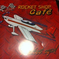 Photo taken at Rocket Shop Cafe by Jason H. on 9/28/2012