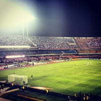 Photo taken at estádio do morumbi by Denis C. on 9/17/2012