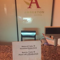 Photo taken at Amberton Cozy Hotel by Eugene on 7/23/2016