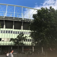 Photo taken at Ernst-Happel-Stadion by Kivanc B. on 7/13/2022