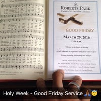 Photo taken at Roberts Park United Methodist Church by Joseph P. on 3/25/2016