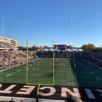 Photo taken at Powers Field at Princeton Stadium by Gary K. on 10/30/2022