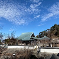 Photo taken at 摩耶山 天上寺 by Akihito O. on 2/14/2021