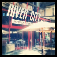Photo taken at River City Brewing Company by Jonas W. on 10/17/2012