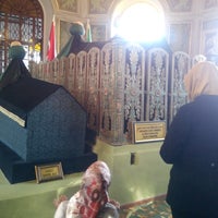 Photo taken at Emir Sultan Mosque by Ceyda. on 11/8/2014