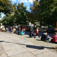 Photo taken at Hohenstaufenplatz („Zickenplatz“) by macro on 9/16/2017