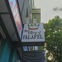 Photo taken at The King Of Falafel by macro on 5/11/2014
