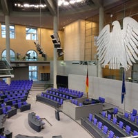 Photo taken at Besuchertribüne Plenarsaal by macro on 10/29/2017