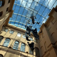 Photo taken at Art Museum “Riga Bourse” by Sirui L. on 8/7/2022