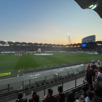 Photo taken at Stadion Graz-Liebenau / Merkur Arena by David Z. on 7/23/2021