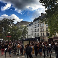 Photo taken at Boulevard des Filles du Calvaire by Baptiste on 9/19/2015