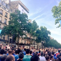 Photo taken at Boulevard de Sébastopol by Baptiste on 6/14/2015