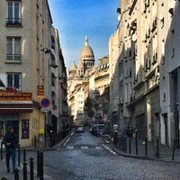 Photo taken at 18th arrondissement – Butte Montmartre by Baptiste on 11/1/2016
