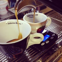 Photo taken at #teca - TRUE espresso &amp; cappuccino ACADEMY by Šimon S. on 12/19/2014