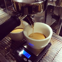 Photo taken at #teca - TRUE espresso &amp;amp; cappuccino ACADEMY by Šimon S. on 1/6/2015