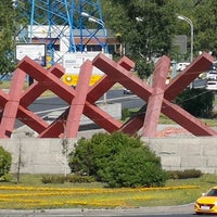 Photo taken at Остановка &quot;Монумент&quot; by @LEG on 7/27/2021