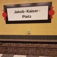 Photo taken at U Jakob-Kaiser-Platz by Sandra Z. on 12/21/2018