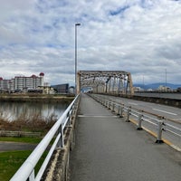 Photo taken at 久世橋 by ひらたけ on 2/18/2024