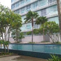 Photo taken at Swimming Pool CityLoft Apartment by Renaldy A. on 3/11/2012