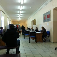 Photo taken at избирательный участок 1802 by Natalya B. on 3/4/2012