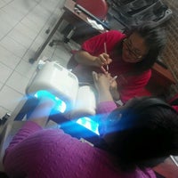 Photo taken at Candy Fingers Nail &amp;amp; Spa by C G. on 9/12/2012