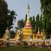 Photo taken at วัดสระบ่อแก้ว จ.แพร่ by Dolhathai N. on 3/25/2012