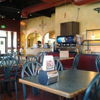 Photo taken at Round Table Pizza by Katie D. on 5/20/2012
