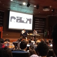 Photo taken at Auditório Philip Kotler by Thaiza P. on 3/28/2012