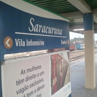Photo taken at SuperVia - Estação Saracuruna by Junior A. on 8/14/2012