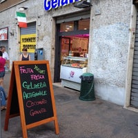 Photo taken at Gelateria Noi Due by Davide on 7/4/2012