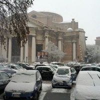 Photo taken at Piazza Euclide by Massimo B. on 2/3/2012