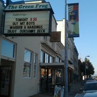 Photo taken at Green Frog Cafe Acoustic Tavern by Bryan B. on 7/8/2012