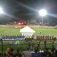 Photo taken at Estádio Municipal de Lauro de Freitas by Rafael L. on 7/12/2012